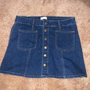 Denim Altard State Skirt